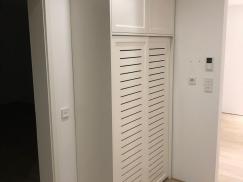 Einbauschrank in weiß 