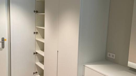 Garderobe weiß